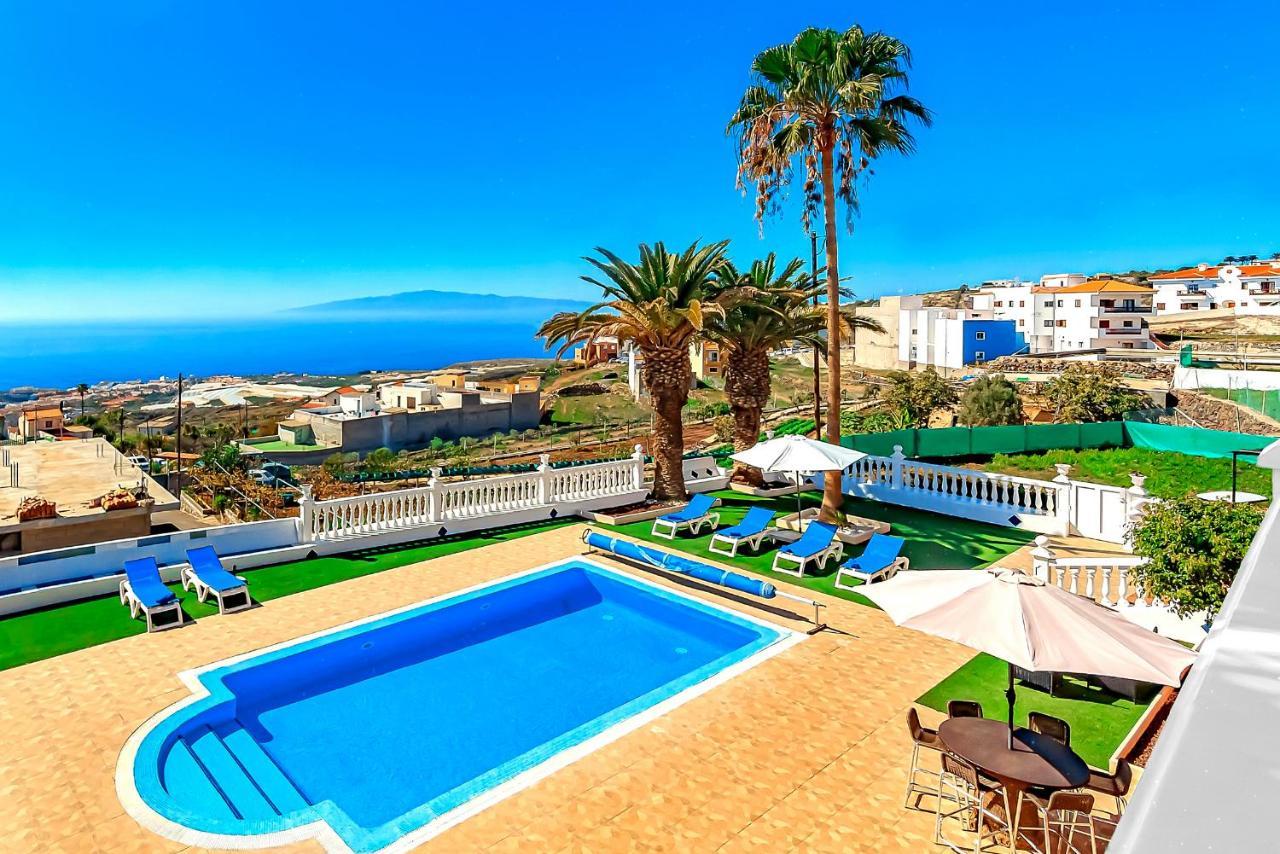 Villa Raquel With Private Pool And Sea View Los Menores Extérieur photo